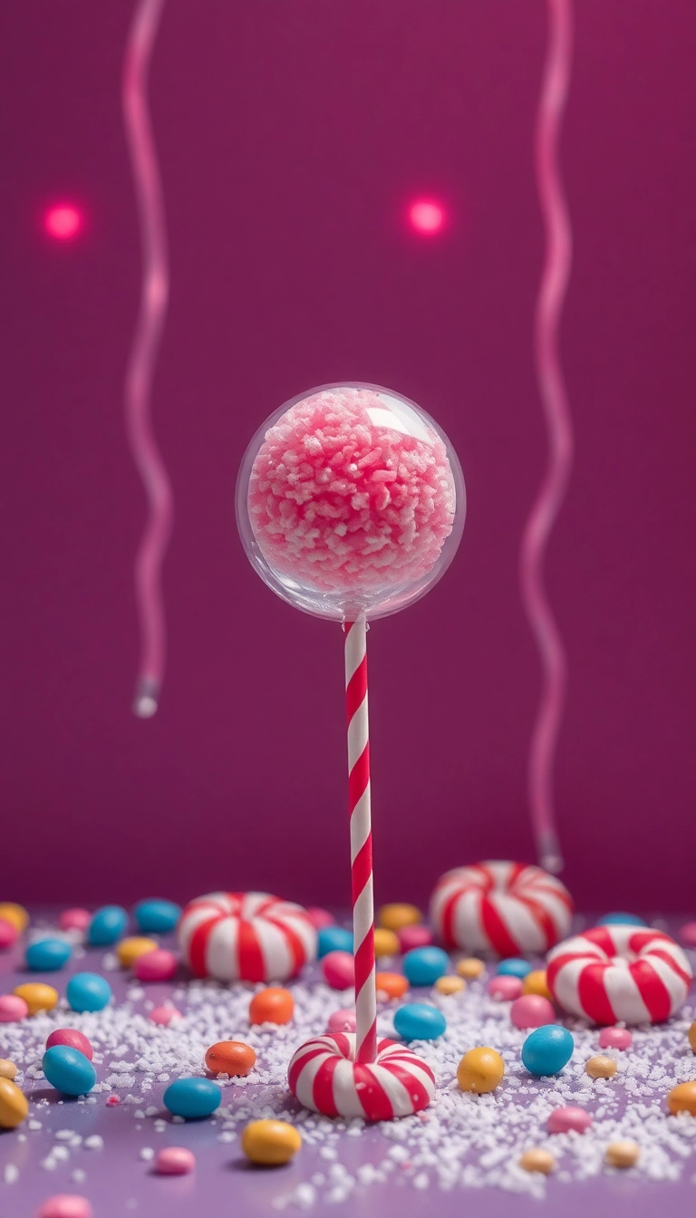 HD iPhone Mixed Candies Close Up Well-Lit Wallpaper Copyright-Free Stock Photo